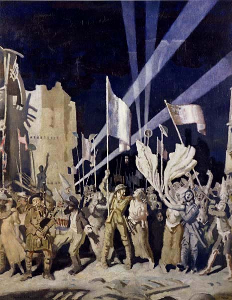 Sir William Orpen Armistice Night,Amiens